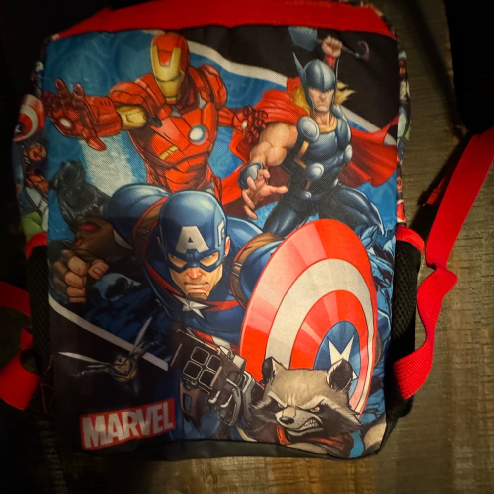 Marvel Character Backpack Multiple Pockets - image 4